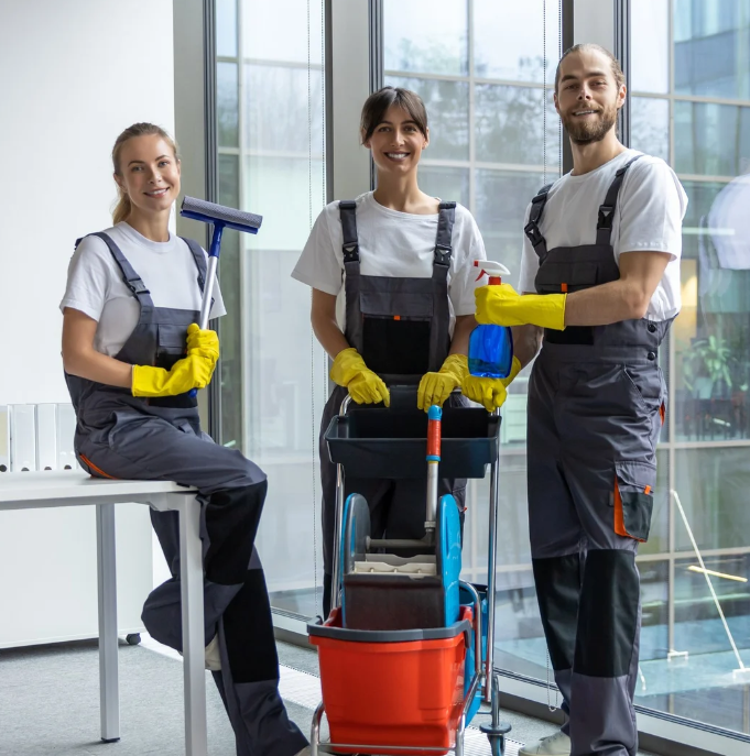 It Needs to be Perfect cleaning team